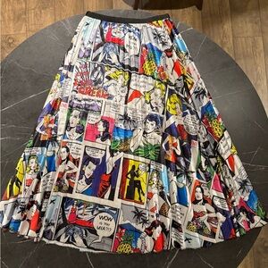 Comic Print Women's Skirt